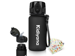 4Fresh | Flasche Colourful Frosted 350ml | Schwarz