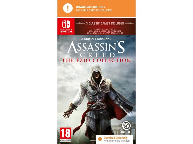 Ubisoft | Assassin's Creed The Ezio Collectio, Switch | Alter: 18+, Code in a Box