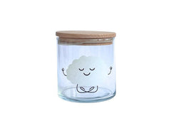 Wunderle | Glasdose Wolke 7 | H 10,7cm, D 10,5cm, 530ml Volumen