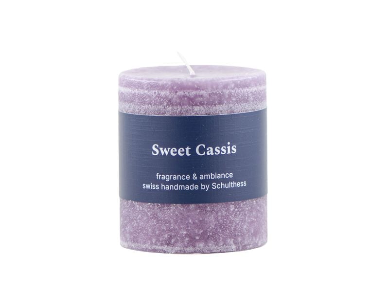 Schulthess Kerzen | Schulthess Duftkerze Sweet | Cassis, 7x8 cm (DxH), Paraffin