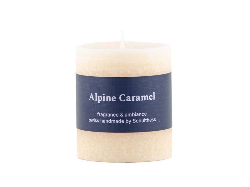 Schulthess Kerzen | Schulthess Duftkerze Alpine | Caramel, 7x8 cm (DxH), Paraffin