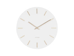 KARLSSON | Wanduhr Charm Small | Ø 30 cm, White