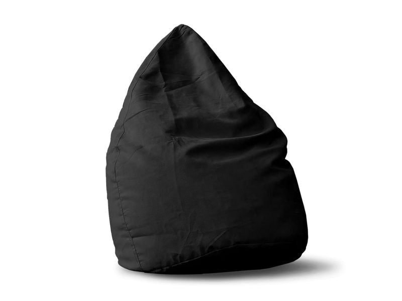 Lumaland | Sitzsack In-& Outdoor 220l schwarz | Waschbar