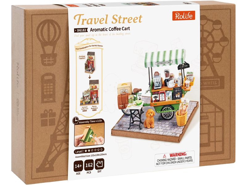 Rolife | AromaticCoffeeCart | Robotime Bausatz