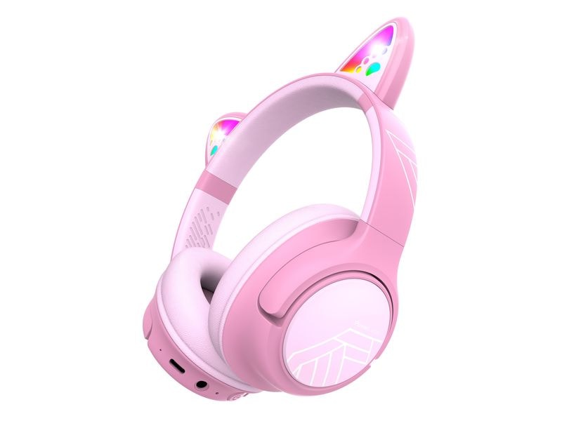 PowerLocus | Bobo | Kabellos, Over-Ear, für Kinder, Rosa