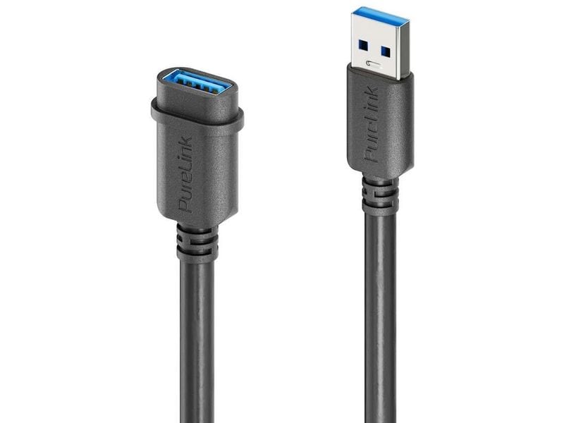PureLink | mediahub2 USB-A Kabel M2-PM1230-015 | USB-A FM Verbindungskabel, 150cm
