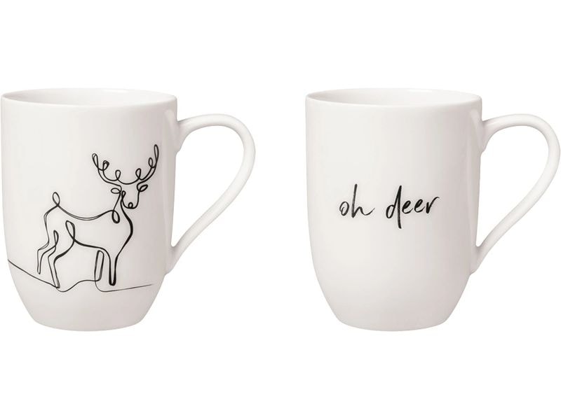 Villeroy & Boch | Statement Tassenset Rentier | 2-teilig