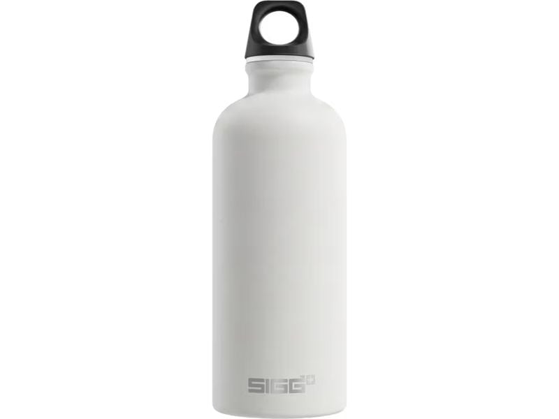 SIGG | Trinkflasche Traveller, 0.6L | Aluminium, White Touch