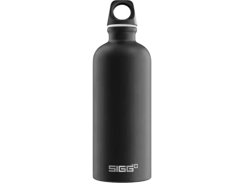 SIGG | Trinkflasche Traveller, 0.6L | Aluminium, Black Touch