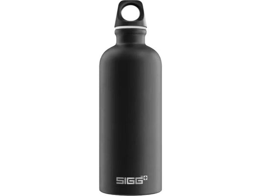 SIGG | Trinkflasche Traveller, 0.6L | Aluminium, Black Touch