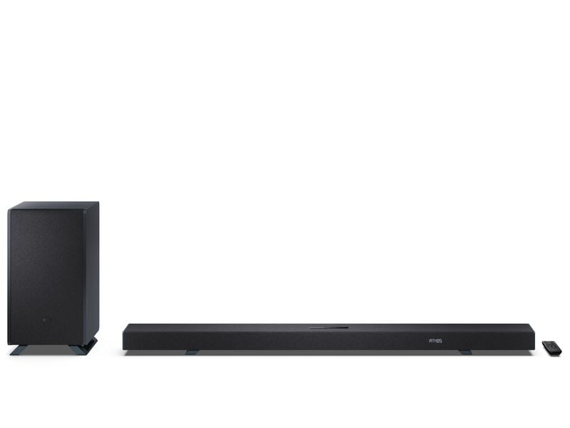 Sharp | HTSBW55121BK | 5.1.2, mit drahtlosem Subwoofer