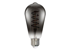 Hama | Edison ST64 | E27, Smoke, Klar, Extra Warmweiss, dimmbar