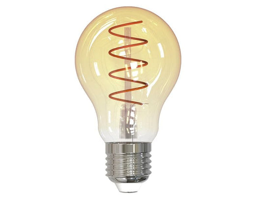 Hama | A60 | LED-Filament, E27, Birne, amber, klar