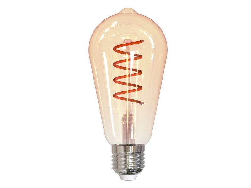 Hama | Edison ST64 | E27, amber, klar, extra warmweiss, dimmbar