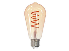 Hama | Edison ST64 | E27, amber, klar, extra warmweiss, dimmbar