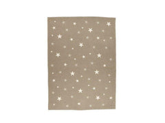 Eskimo | Decke Etoile, 140x200cm | 70% Baumwolle / 30% Polyacryl, Beige