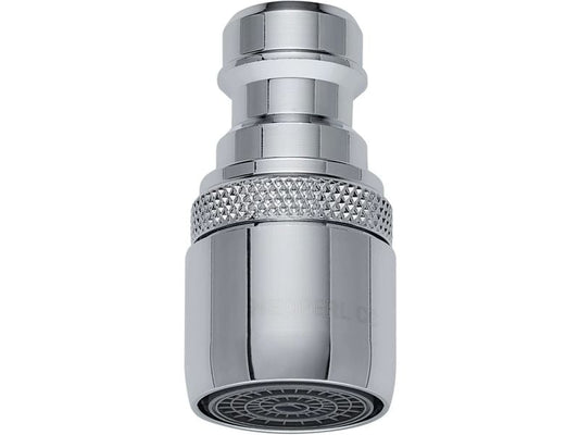 Neomatic | Pro Strahlregler Nippel | Messing verchromt, Ø 16.5 MM