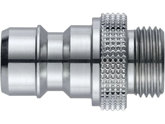 Neomatic | Pro Kupplungsnippel AG 3/8 | Messing verchromt, Ø 16.5 MM