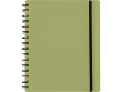 Kolma | Koma Notizbuch Easy A5 | 100 Blatt, 70 g/m2 kariert, olivegrün