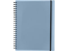 Kolma | Koma Notizbuch Easy A4 | 100 Blatt, 70 g/m2 kariert, grau