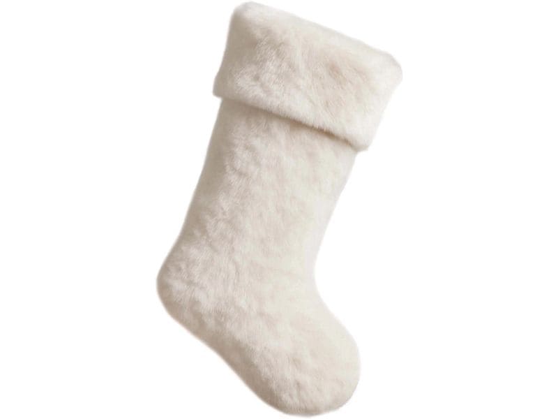 Conceptum Hypnose | Weihnachtssocken | weiss, 37x24 cm