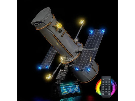 BrickBling | BB LED LEGO 11382 Hubble-Weltraumteleskop | mit Fernbedienung