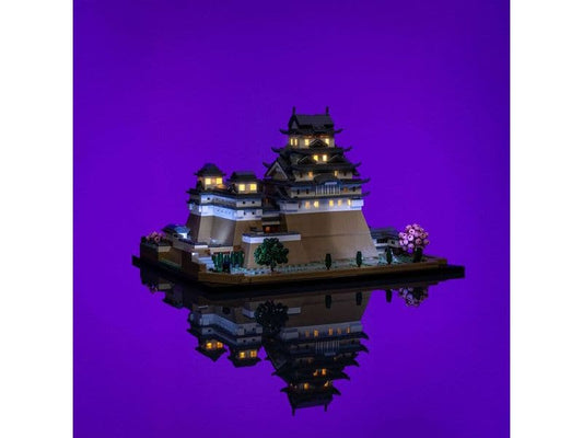 Light My Bricks | LMB 2.0 LED LEGO 21060 Burg Himeji