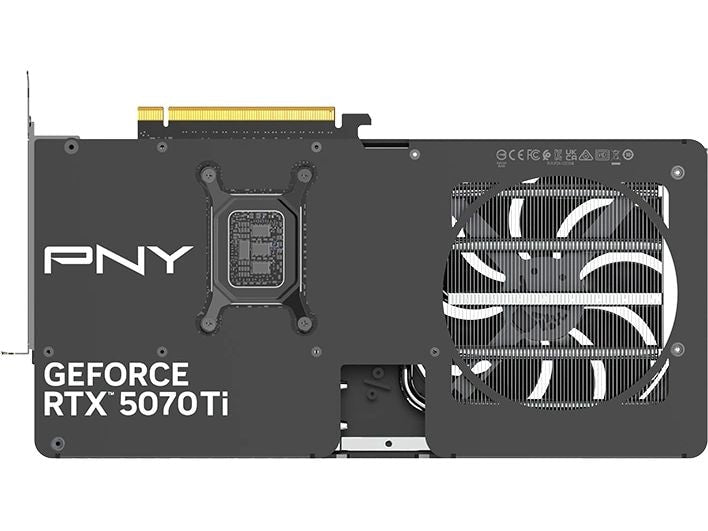 PNY | SLIM DF OC RTX5070TI 16GB, GDDR7 | GeForce RTX5070TI, 3x DP, 1x HDMI