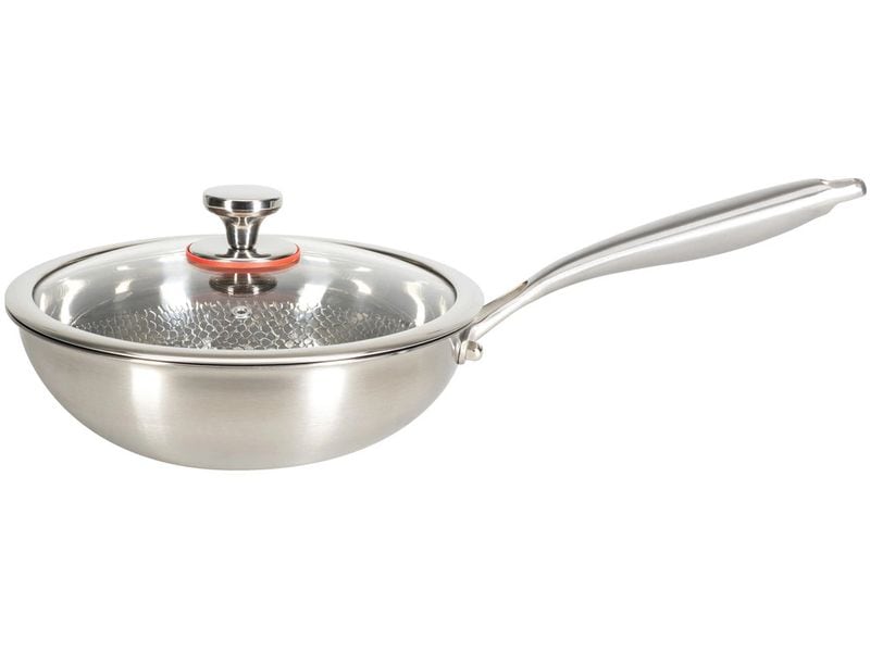Nouvel | Wok mit Deckel, Titan, Ø26 cm | -