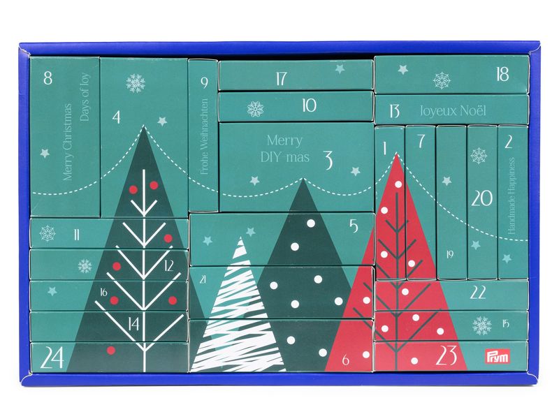 Prym | Adventskalender, Winter 2026 | 45.8 x 29.6 x 7.5 cm