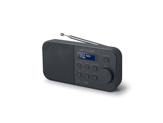Muse | M-109 DB | Tragbar, DAB+, FM, Digitalanzeige, Schwarz