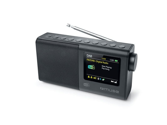 Muse | M-117 DB | Tragbar, DAB+, FM, 2.8 Zoll TFT Farbdisplay