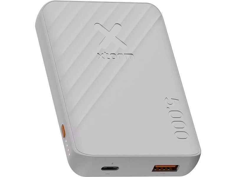 Xtorm | Powerbank Go2, 5000mAh | 12W, 1x USB-C, 1x USB-A, weiss