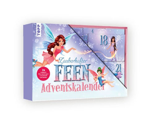 Frechverlag | Frech Adventskalender Feen | Bastelmaterial Mehrfarbig
