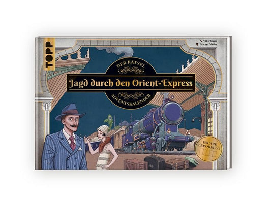 Frechverlag | Frech Adventskalender Rätsel | Jagd durch den Orient-Express