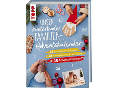 Frechverlag | Frech kunterbunter Basteladventskalender | Papier, 208 Seiten