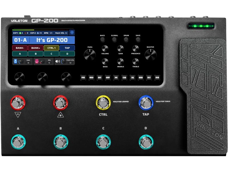 Valeton | GP-200 | Multieffektprozessor mit HD-Modeling und