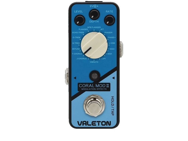 Valeton | Coral Mod II | 16 Modulationsalgorithmen, 24-Bit