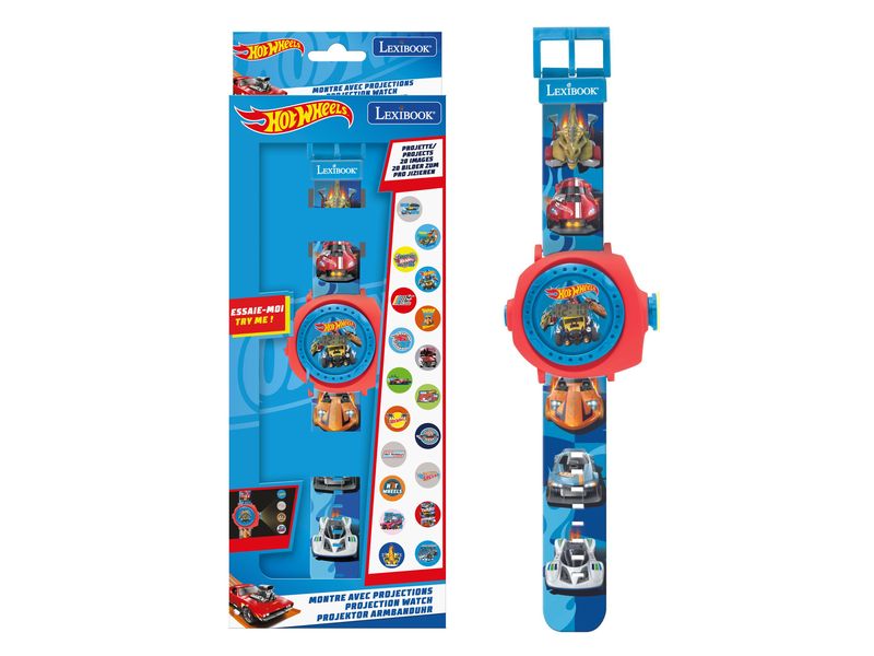 Lexibook | Projektionsuhr Hot Wheels