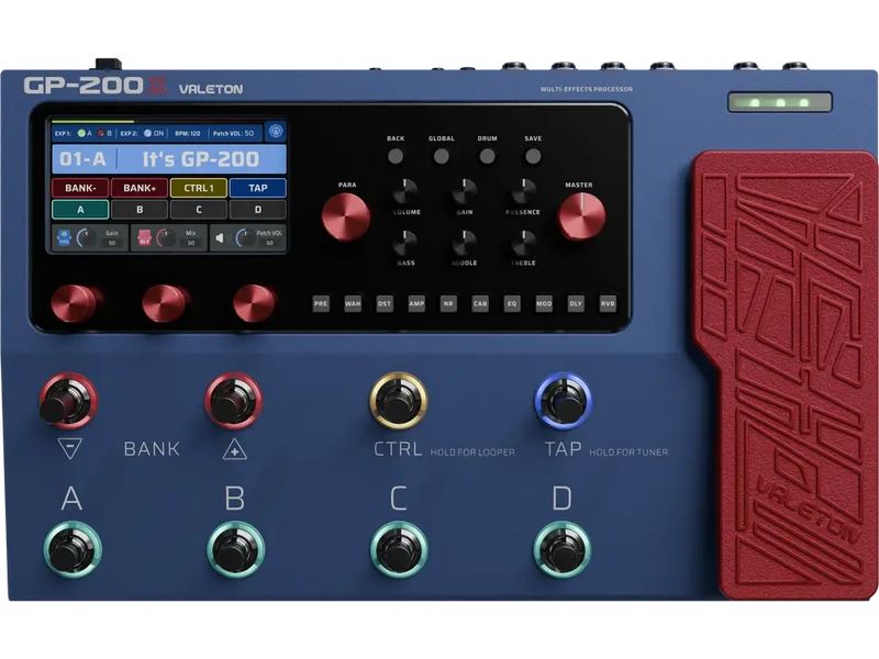 Valeton | GP-200X 10th Anniversary | Multieffektpedal Anniversary Edition
