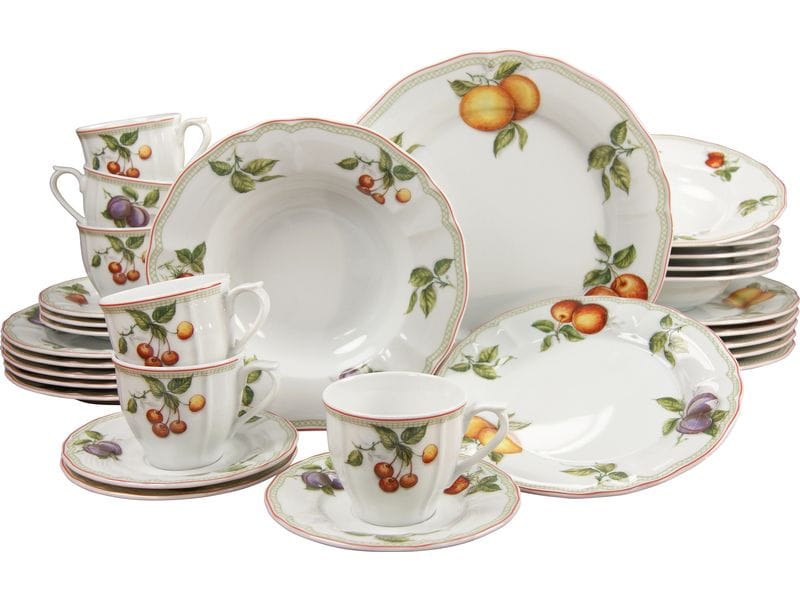 creaTable | Flora Orchard Kombiservice | 30-tlg. Porzellan