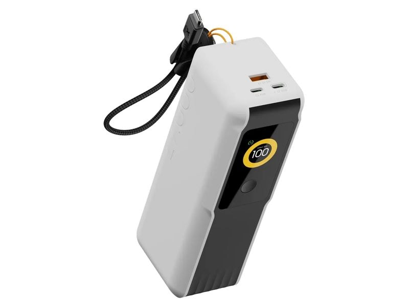 Xtorm | Powerbank NextGen6, 27000mAh | 70W, 2x USB-C, 1x USB-A, weiss