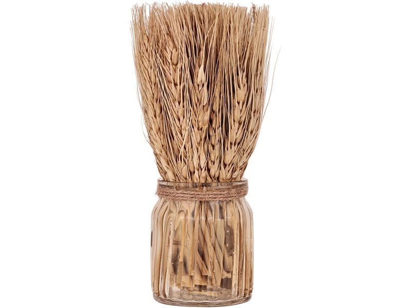 EGLO | Trockenblume CARAQUET mit Vase | Farbe: Natur