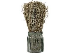 EGLO | Trockenblume CARAQUET mit Vase | Farbe: Natur