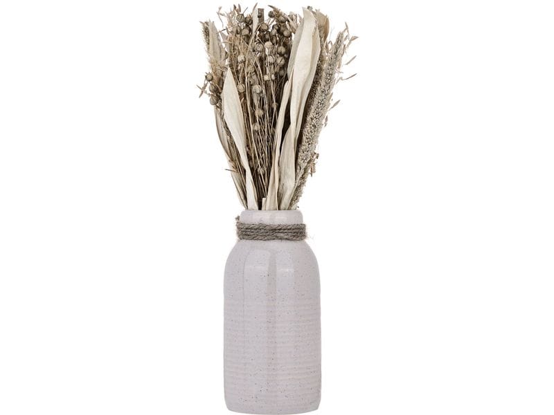 EGLO | Trockenblume CARAQUET mit Vase | Farbe: Natur