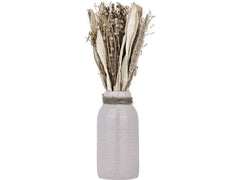 EGLO | Trockenblume CARAQUET mit Vase | Farbe: Natur