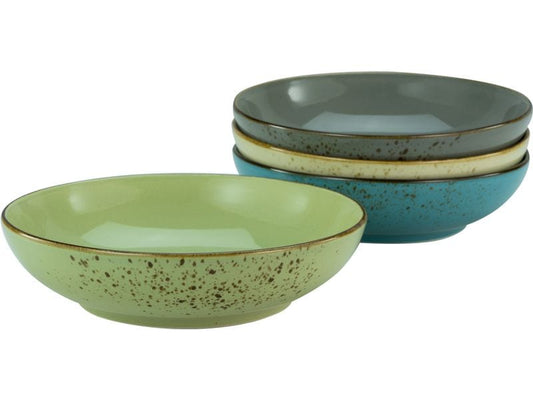 creaTable | Nature Collection Bunt Poke | Bowl Set 4-tlg. Steinzeug