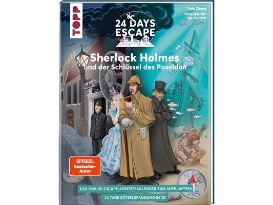 Frechverlag | Topp Adventskalender 24 Days Escape | Sherlock Holmes - Schlüssel des Poseidon