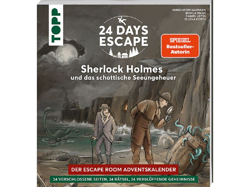 Frechverlag | Topp Adventskalender 24 Days Escape | Sherlock Holmes - schottisches Seeungeheuer