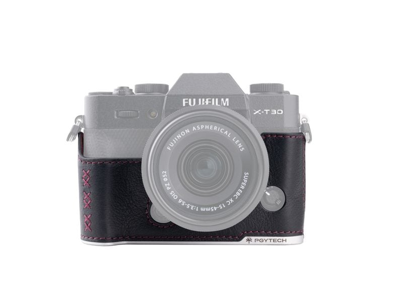 PGYTECH | Leather Camera Case | For FUJIFILM X-T30 / Midnight Black